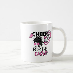Für das Bewusstsein für den Krebs des Fußballs Kaffeetasse