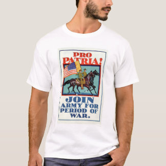 Für das Vaterland! Tritt der Armee bei (US02096A) T-Shirt