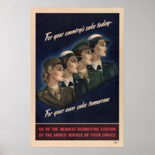 Für das Wohl Ihres Landes Poster