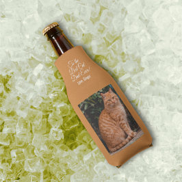 Für den besten Cat Vater je benutzerdefiniertes Fo Flaschenkühler