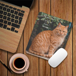 Für den besten Cat Vater je benutzerdefiniertes Fo Mousepad