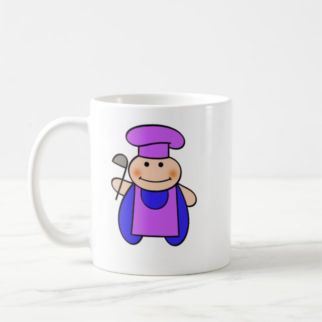 für den besten Koch! Kaffeetasse (Links)