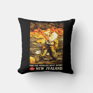 Für den besten Sport der Welt ~ Neuseeland Kissen