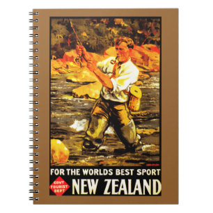 Für den besten Sport der Welt ~ Neuseeland Notizblock