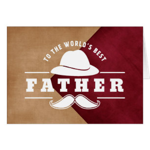 Für den besten Vater der Welt - Grußkarte