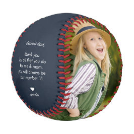 Für den besten Vater sind Sie immer unsere Nummer  Baseball