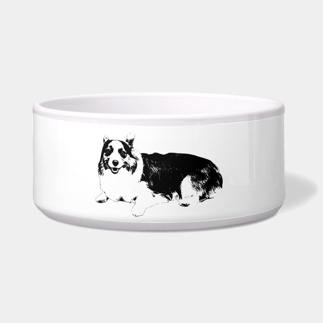 Für den Corgi Zuhause Napf (Vorderseite)