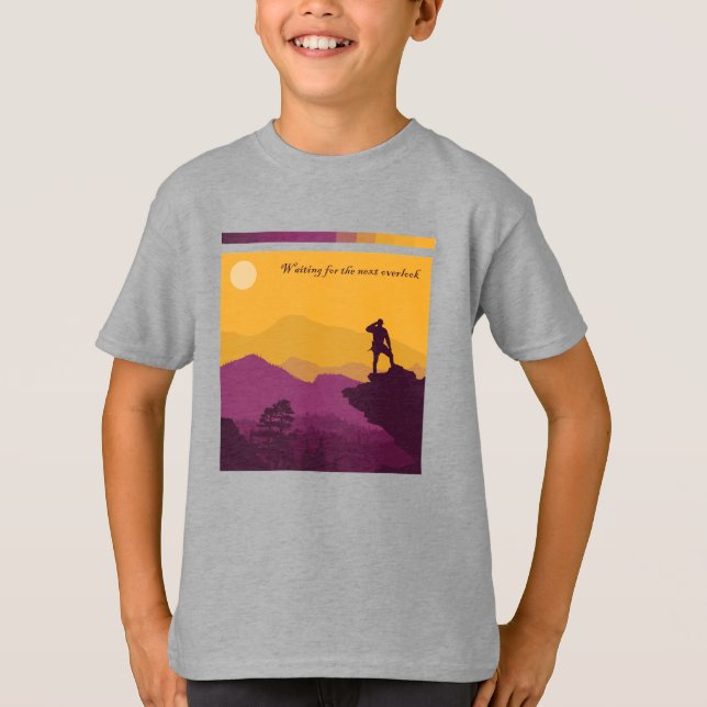 Für den nächsten überblickenden T - Shirt von Kid  (Vorderseite)