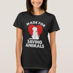 Für den Rett von Tieren Tierärztliche Tierärzte Te T-Shirt