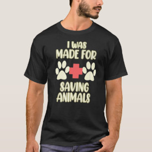 Für den Rett von Tieren tierärztlicher Tierarzt Ar T-Shirt