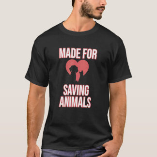 Für den Rett von Tieren tierärztlicher Tierarzt Ar T-Shirt
