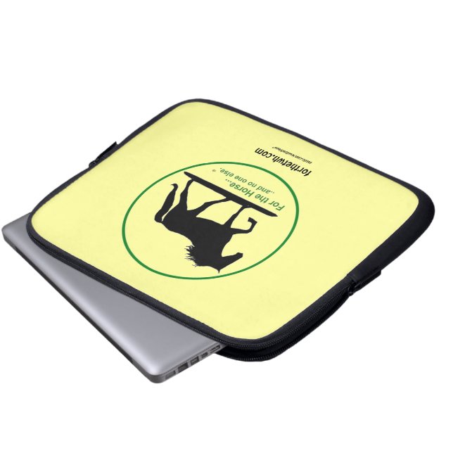 Für den TWH-Logo-Laptop-Sieb Laptopschutzhülle (Vorne Knopf)