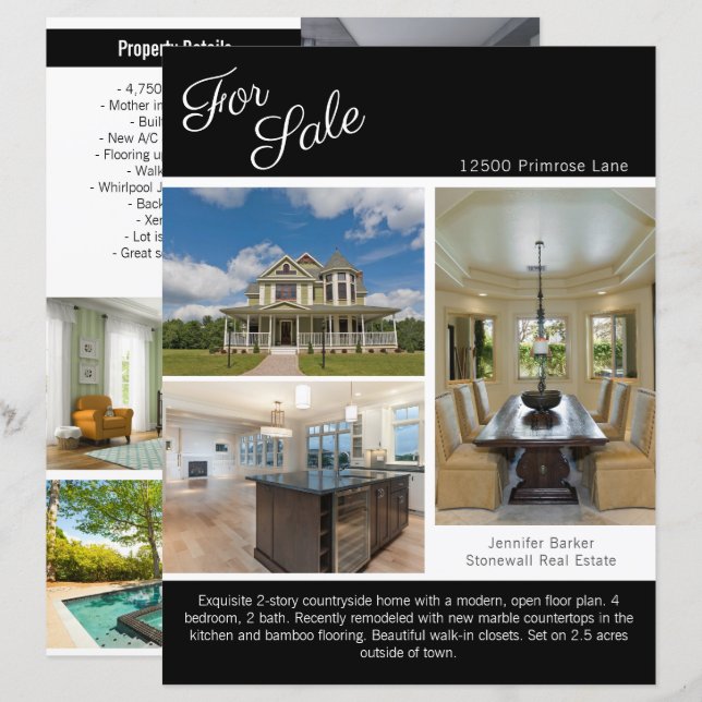 Für den Verkauf von Real Anwesen Listing 2 Seitenp (Vorne/Hinten)