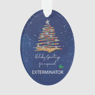 Für den Weihnachtsbaum-Individuelle Name von Exter Ornament