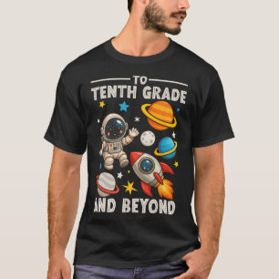 Für den Zweiten und darüber hinaus Astronaut Lusti T-Shirt