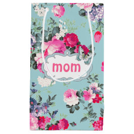 Für dich, Mama. Alte Rose und Schmetterling Kleine Geschenktüte