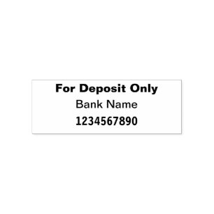 Für die Ablagerungs-nur Bank/Karo-Selbst, die Permastempel