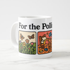 Für die Bestäuber Jumbo-Tasse
