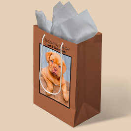 Für die beste Hunde-Mama je benutzerdefiniertes Fo Kleine Geschenktüte