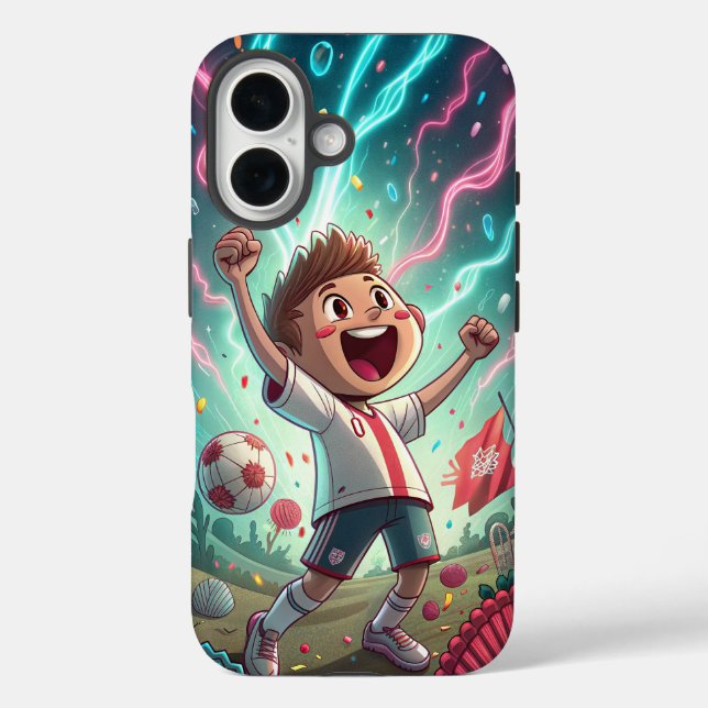 für die drei Löwen iPhone 16 Hülle (Rückseite)