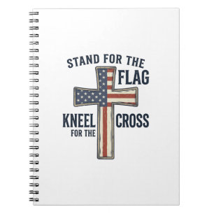 Für die Flagge Patrioten Kreuz Design_1 Notizblock