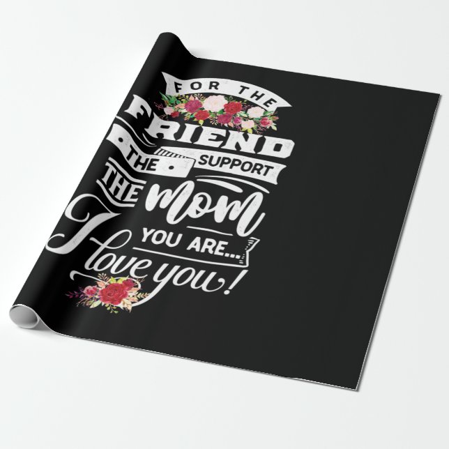 Für die Freunde, ich Liebe Sie Geschenkpapier (Ungerollt)