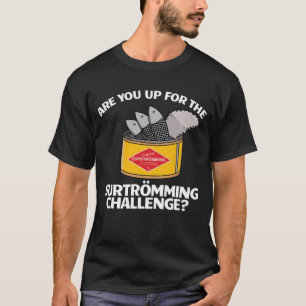 Für die Herausforderung, die schwedische Ernährung T-Shirt