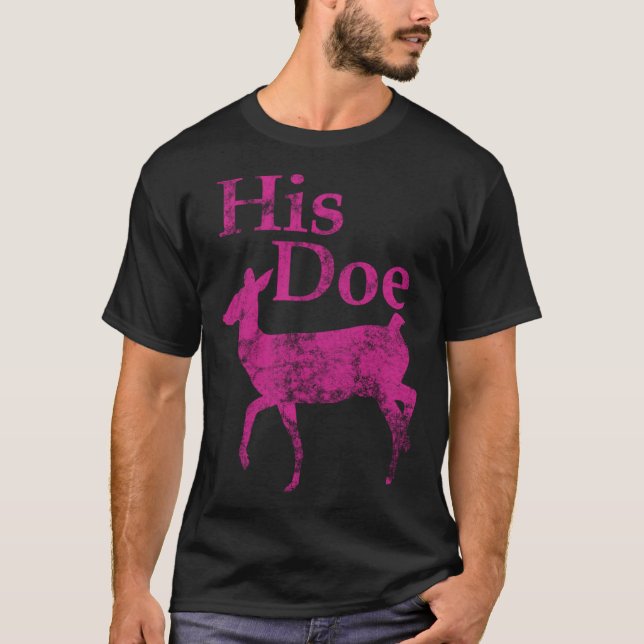 Für die Jagd Pink sein Hund T-Shirt (Vorderseite)