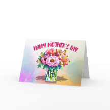 Für die Junge Mutter Morther's Day Card