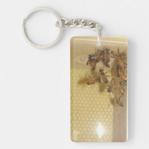 Für die Liebe der Bienenkette Schlüsselanhänger