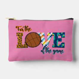 Für die Liebe der Game Basketball Mama Leopard Zubehörtasche