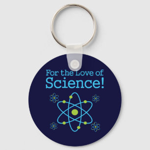 Für die Liebe der Wissenschaft Atom Schlüsselanhänger
