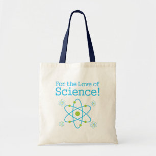 Für die Liebe der Wissenschaft: Atom Tote Bag Tragetasche