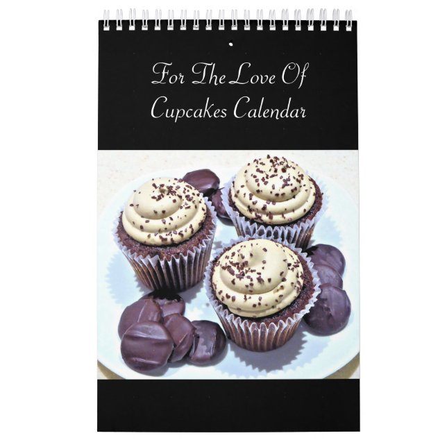Für die Liebe des Cupcakes-Kalenders Kalender (Titelbild)