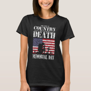 Für die Liebe des Landes akzeptierten sie den Tod  T-Shirt