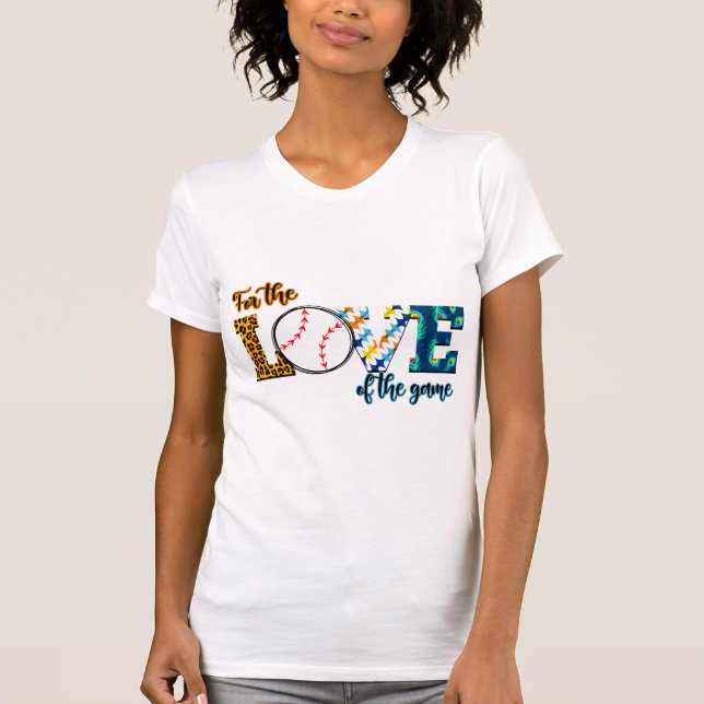 Für die Liebe des Mama-Leopard für das Spiel T-Shirt (Vorderseite)