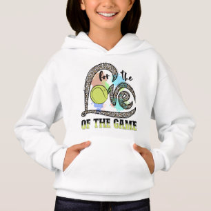 Für die Liebe des Tennisspiels gibt es ein Tennisg Hoodie