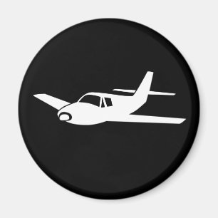 Für die Liebe eines fliegenden einfachen Flugzeugm Magnet