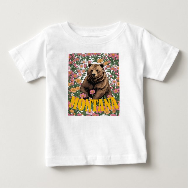 Für die Liebe Montana Baby T-shirt (Vorderseite)