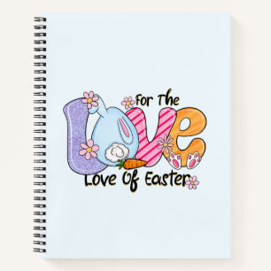Für die Liebe Ostern - Niedliche Bunny & Eggs Notizbuch