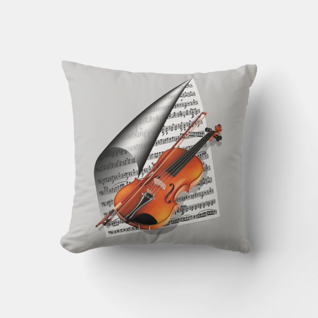 Für die Liebe von Musik. Kissen (Vorderseite)