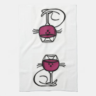Für die LIEBE von Wein & Cats Küchentuch