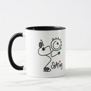 Für die Liebe zu Eislauf-T-Shirts und Geschenken Tasse