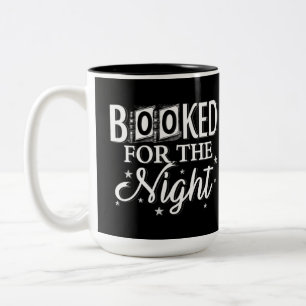 Für die Nacht reserviert Zweifarbige Tasse