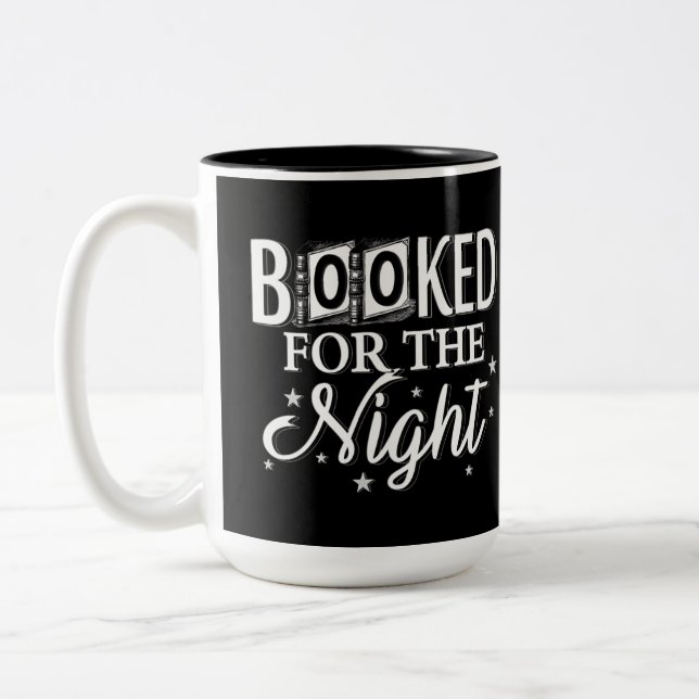 Für die Nacht reserviert Zweifarbige Tasse (Links)