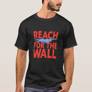 Für die Schwimmer der Mauer ist das Schwimmteam er T-Shirt