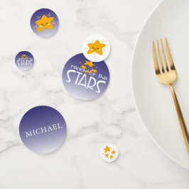 Für die Sterne | Birthday Table Confetti Konfetti