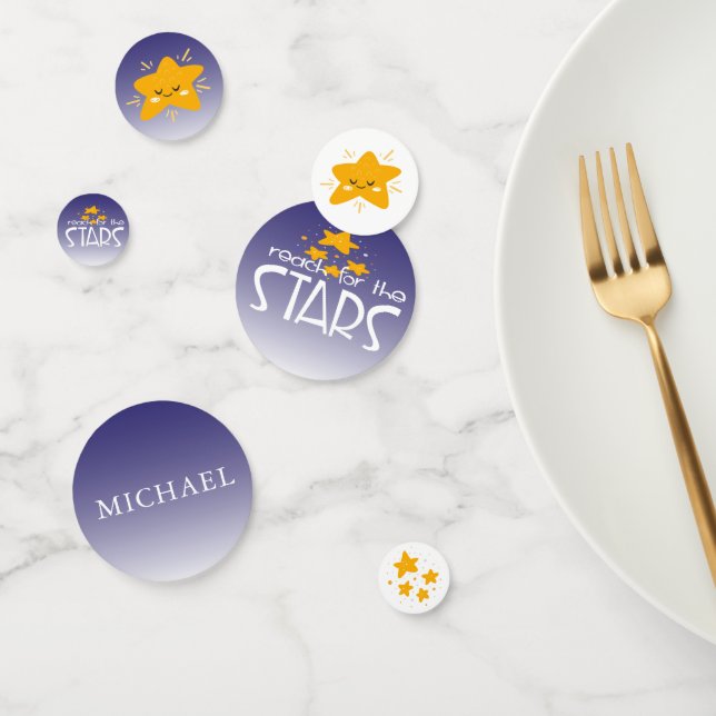 Für die Sterne | Birthday Table Confetti Konfetti (Gruppe)