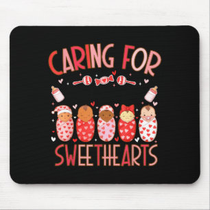 Für die süßesten Schatzis sorgen NICU-Krankenschwe Mousepad