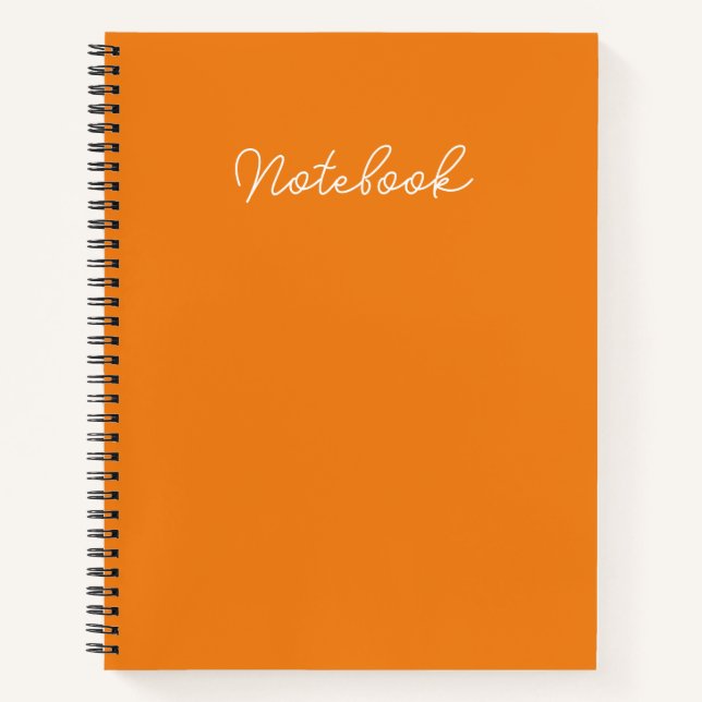 Für die Wirkung konzipiert: Notebooks mit eigener  Notizbuch (Vorderseite)
